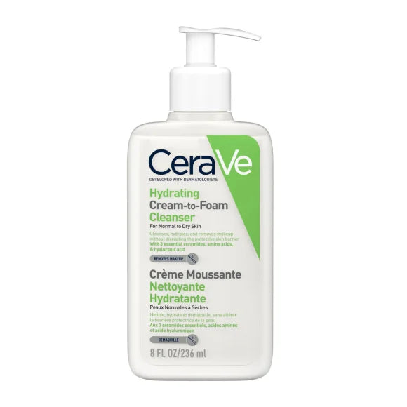 CeraVe Hidratantna kremasto-pjenušava emulzija za čišćenje, 236 ml