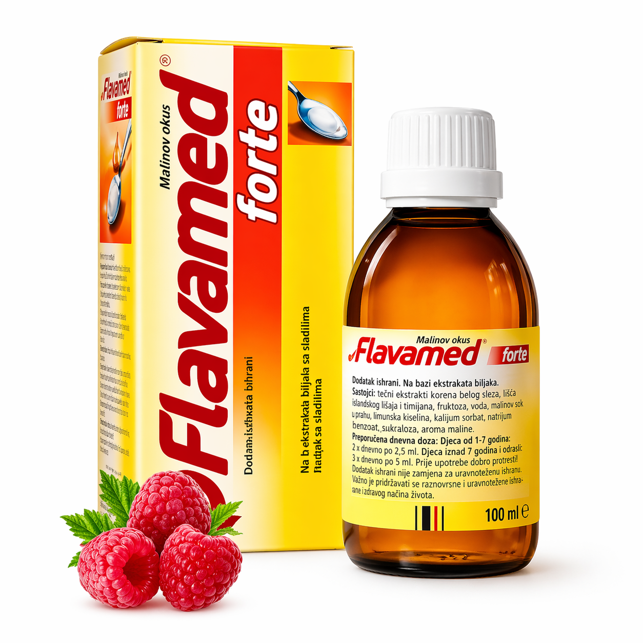 Flavamed forte sirup, 100ml