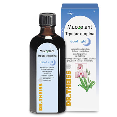 Dr. Theiss Mucoplant trpučev sirup Good night, 100ml