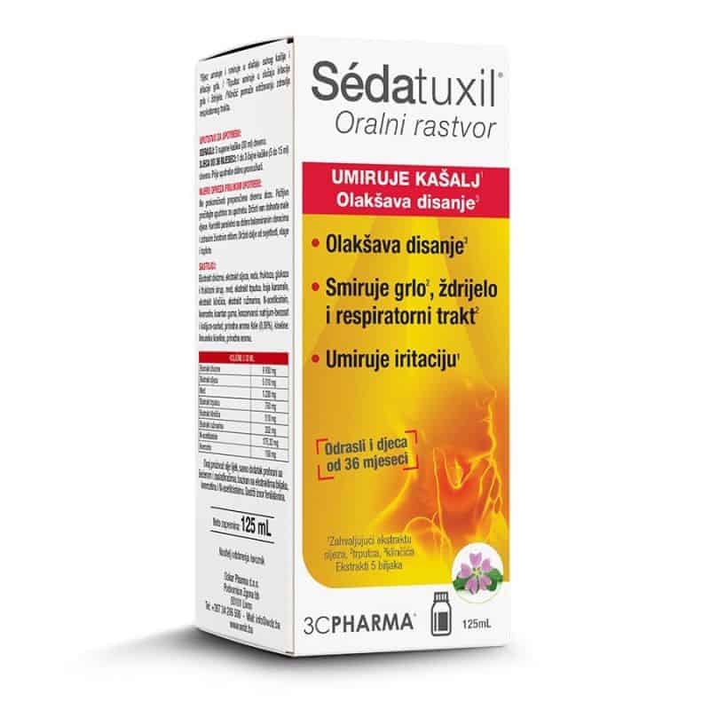 Sedatuxil sirup, 125ml