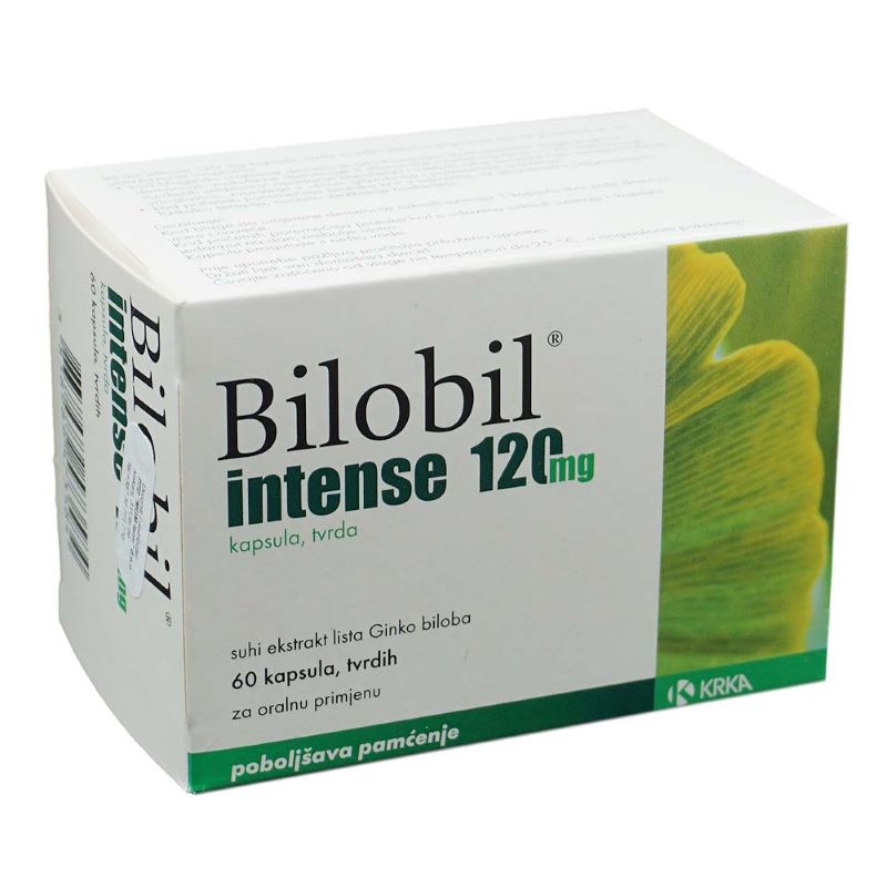 Bilobil Intense kapsule 60×120 mg