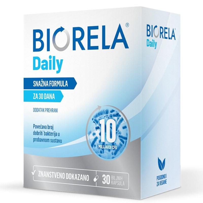 Biorela Daily probiotik 30 kapsula