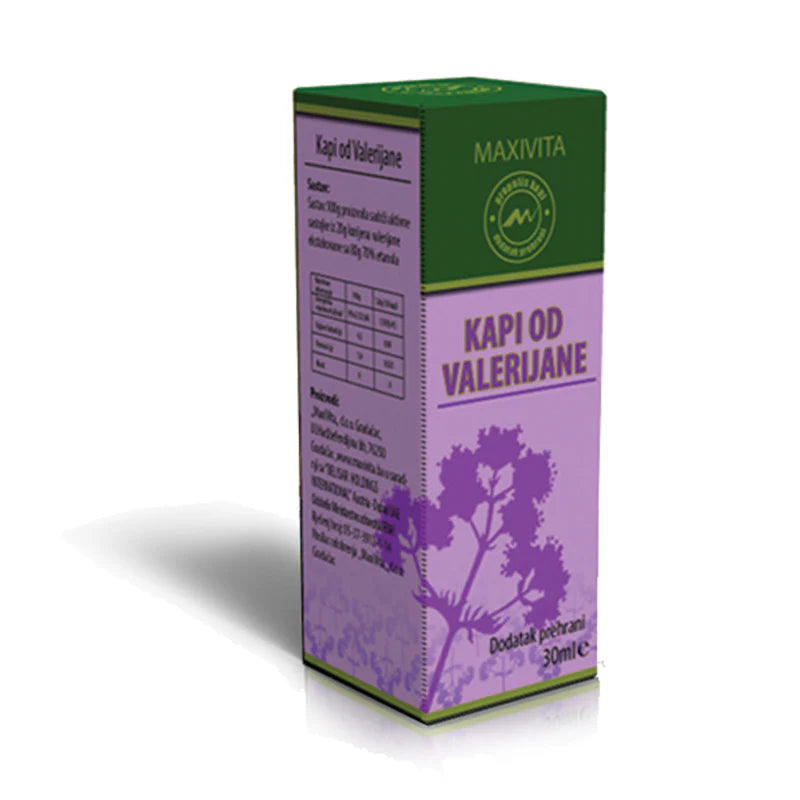 Maxivita kapi valerijane, 30ml