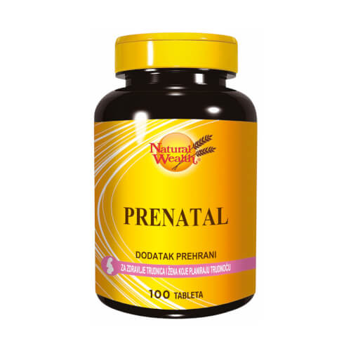 Natural Wealth Prenatal, 100 tableta
