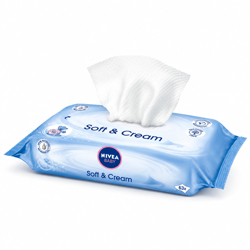 NIVEA Baby Soft & Care vlažne maramice