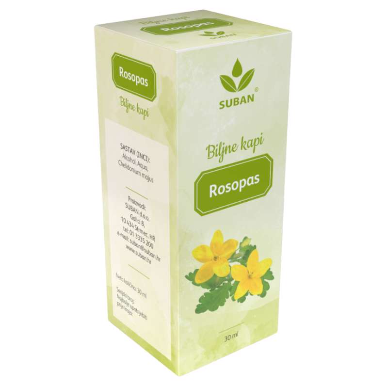 Biljne kapi Rosopasa, 30 ml