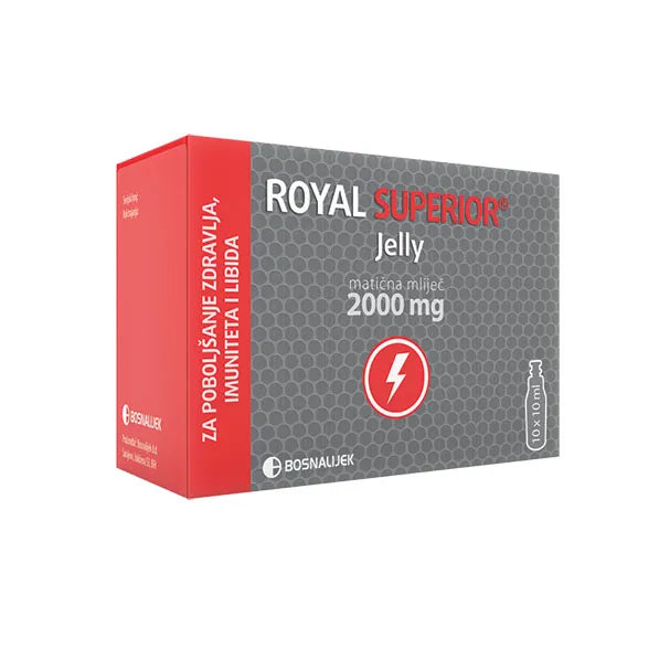 Royal Superior Jelly matična mliječ 2000mg, 10 bočica