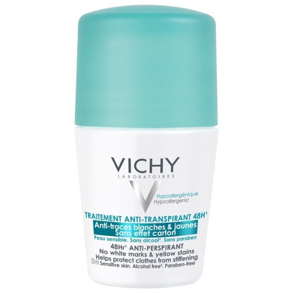 Vichy Deodorant Roll-on dezodorans za regulaciju prekomjernog znojenja anti trace